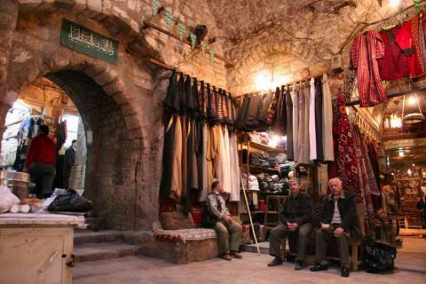 Al-Madina souk in Aleppo. Photo: Zeledi, CC BY-SA 3.0